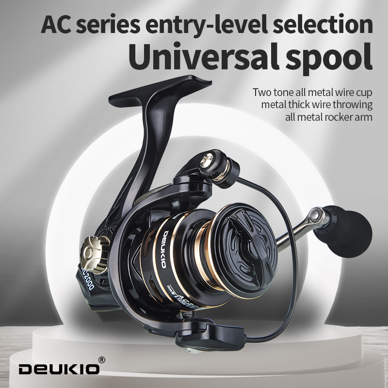 DEUKIO gulungan pancing putar, - Reel Drag Knob ulasan dan harga